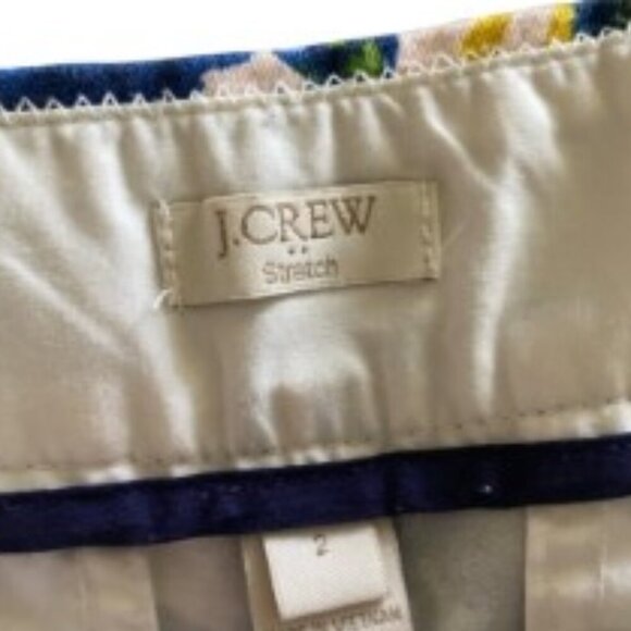 J. Crew Stretch Floral Chino Shorts 2 - Picture 2 of 3
